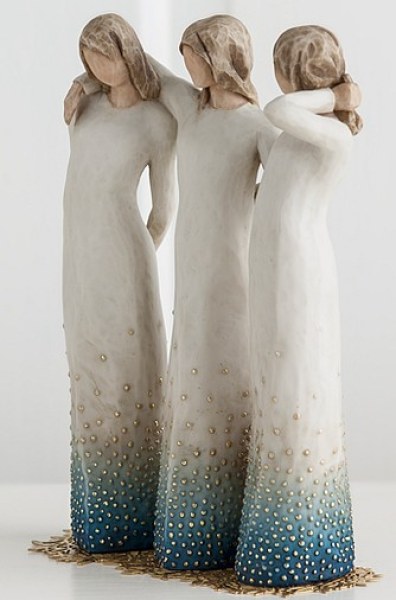 WILLOW TREE BY MY SIDE FIGURE (FRIENDS AND SISTERS)