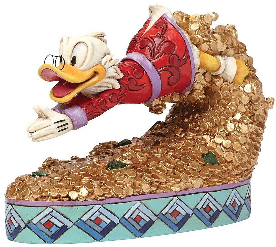 SCROOGE MCDUCK AND HIS TREASURE DISNEY TRADITIONS