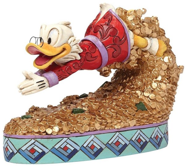 SCROOGE MCDUCK AND HIS TREASURE DISNEY TRADITIONS