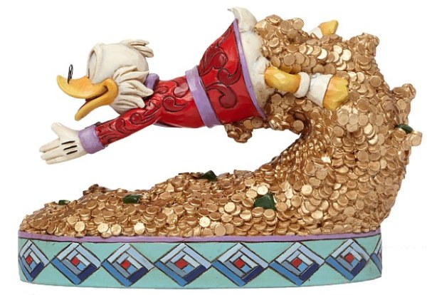 SCROOGE MCDUCK AND HIS TREASURE DISNEY TRADITIONS