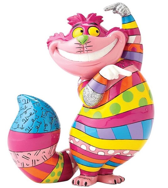 DISNEY BRITTO CHESHIRE CAT FIGURINE