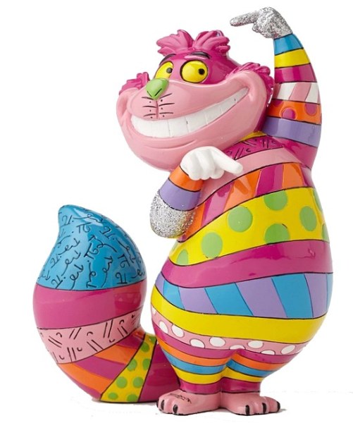 DISNEY BRITTO CHESHIRE CAT FIGURINE