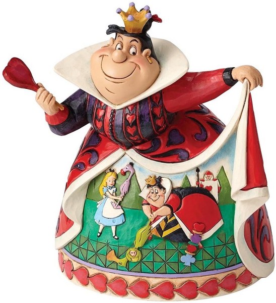 QUEEN OF HEARTS 65TH ANNIVERSARY DISNEY TRADITIONS JIM SHORE