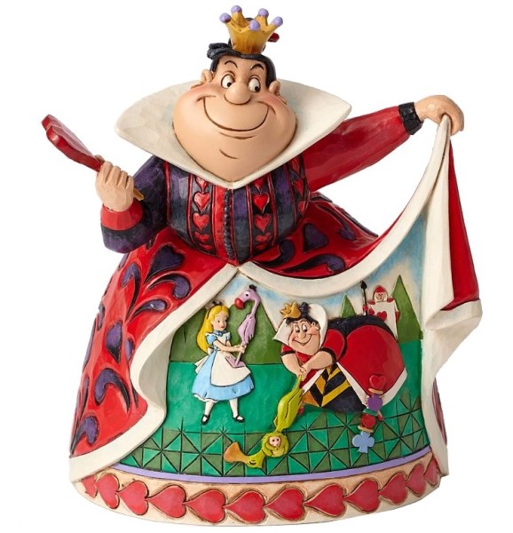 QUEEN OF HEARTS 65TH ANNIVERSARY DISNEY TRADITIONS JIM SHORE
