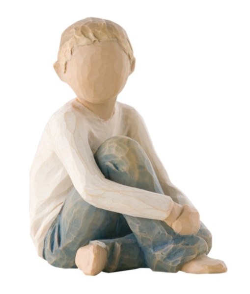 CAREFUL CHILD WILLOW TREE FIGURINE