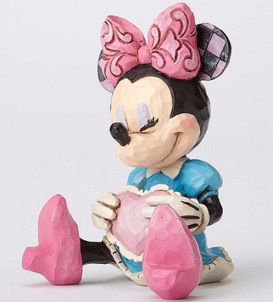 DISNEY TRADITIONS MINI MINNIE MOUSE FIGURINE
