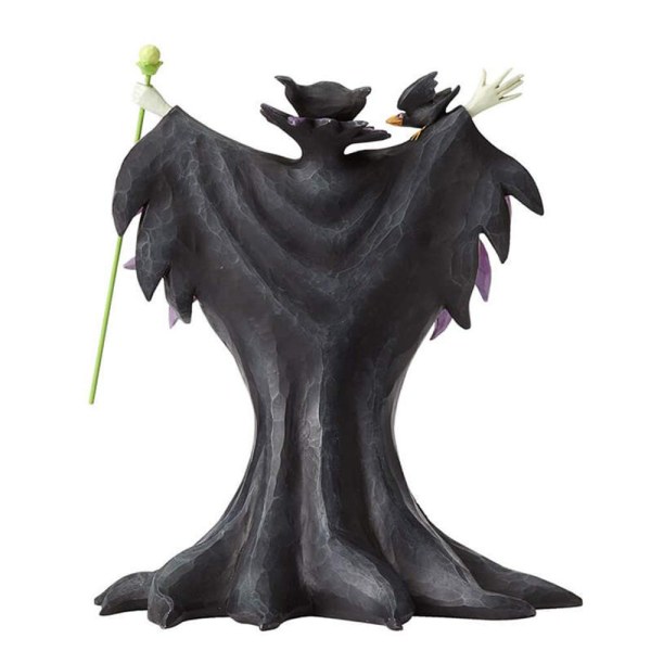 MALEFICENT WITH SCENE SCULPTED ON HER DISNEY TRADITIONS DRESS
