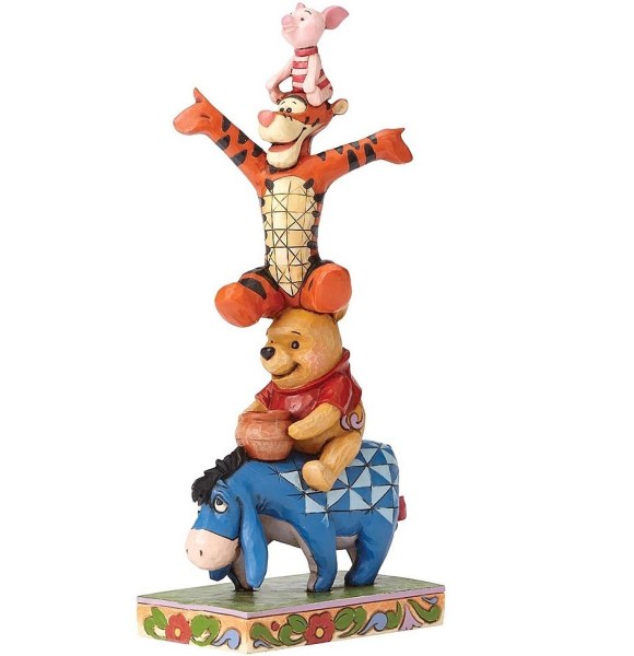 WINNIE TIGGER AND EEYORE DISNEY TRADITIONS JIM SHORE