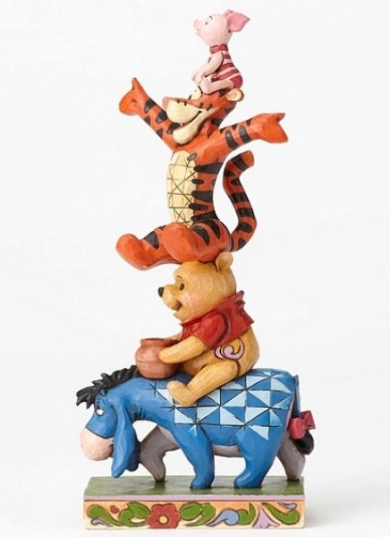 WINNIE TIGGER AND EEYORE DISNEY TRADITIONS JIM SHORE
