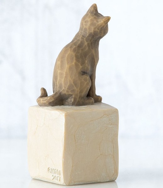 I LOVE MY CAT WILLOW TREE FIGURINE