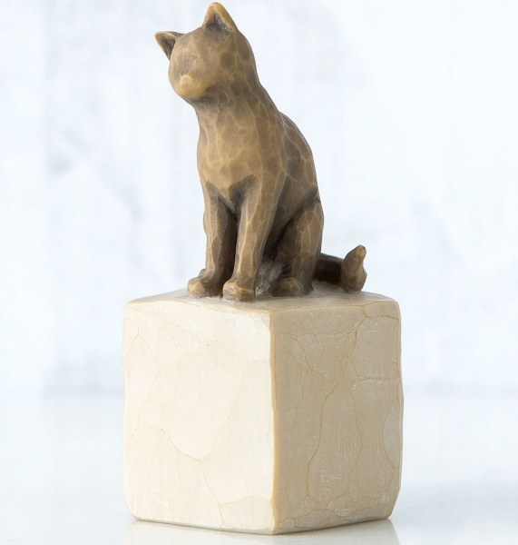 I LOVE MY CAT WILLOW TREE FIGURINE