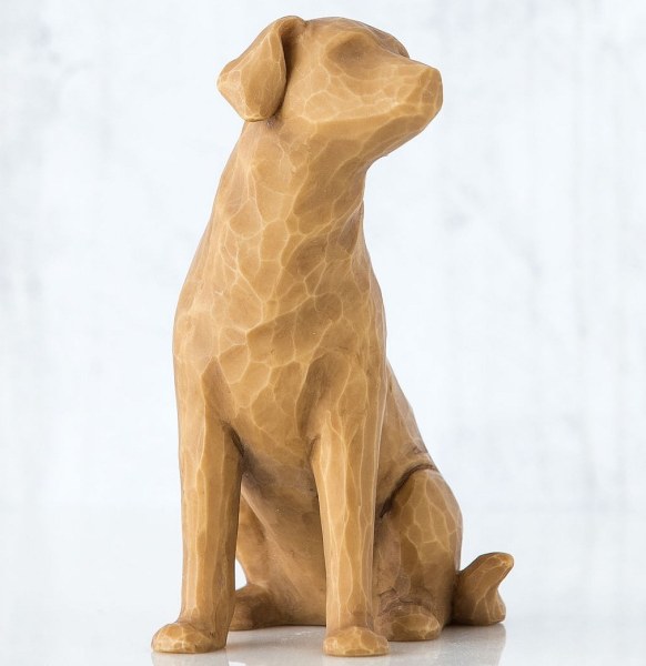 WILLOW TREE I LOVE MY DOG FIGURE (CLEAR VERSION)