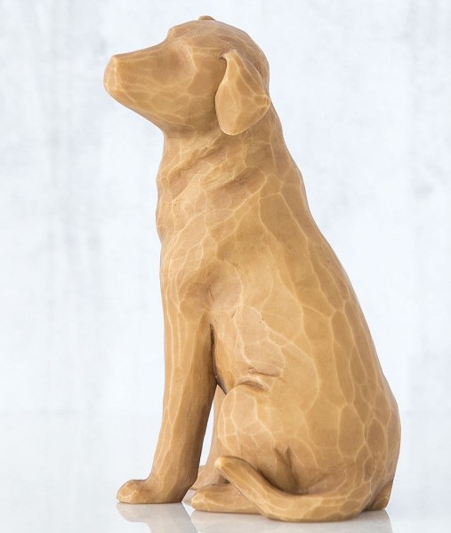 WILLOW TREE I LOVE MY DOG FIGURE (CLEAR VERSION)