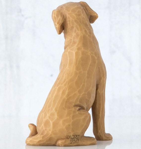 WILLOW TREE I LOVE MY DOG FIGURE (CLEAR VERSION)