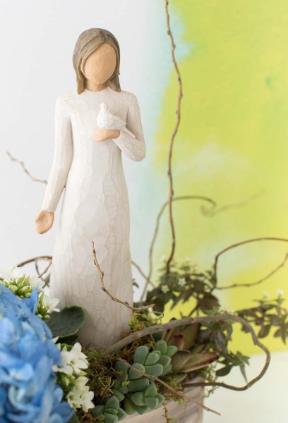 "WITH SYMPATHY" WILLOW TREE FIGURINE