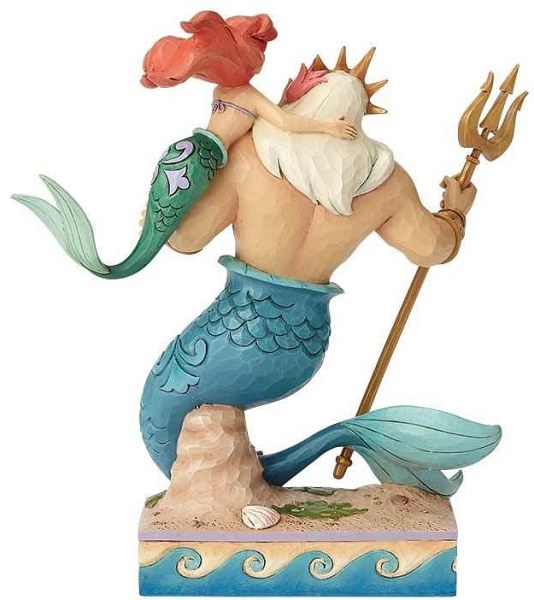 DISNEY TRADITIONS ARIEL AND TRITON FIGURINE