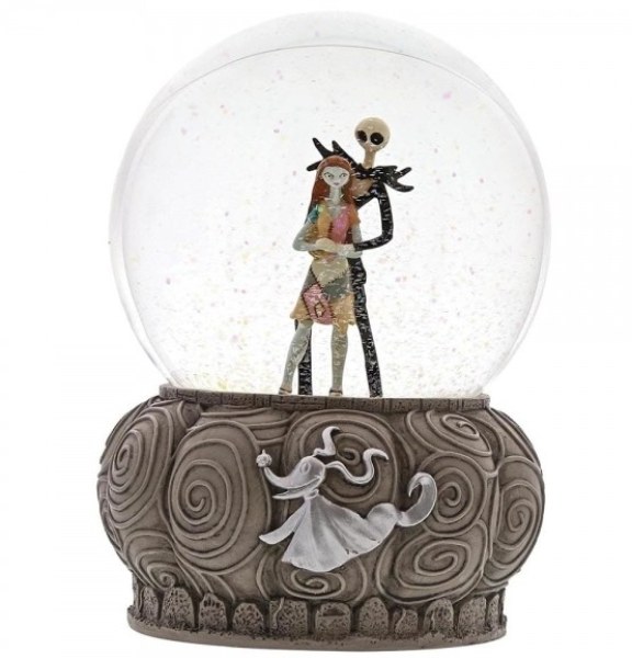 SNOWGLOBE JACK AND SALLY DISNEY SHOWCASE
