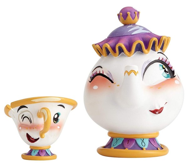 MRS POTTS AND ZIP MISS MINDY DISNEY SHOWCASE