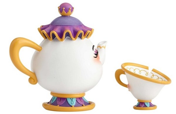 MRS POTTS AND ZIP MISS MINDY DISNEY SHOWCASE