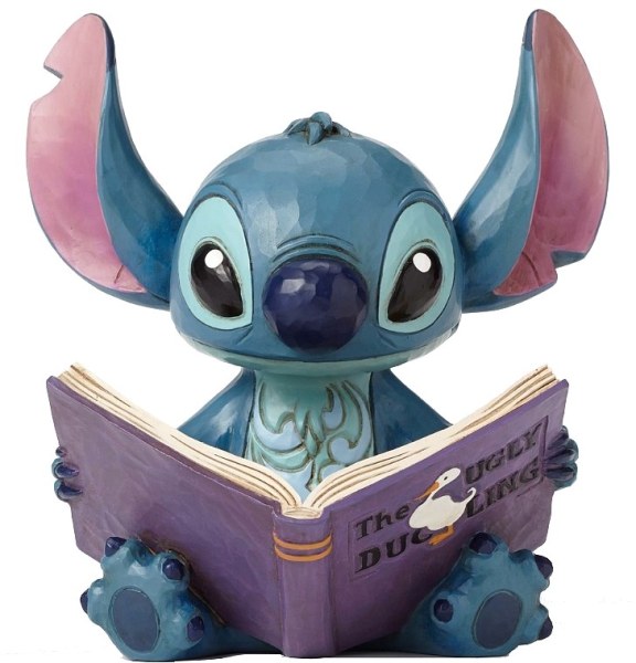 STITCH WITH THE STORYBOOK DISNEY TRADITIONS JIM SHORE