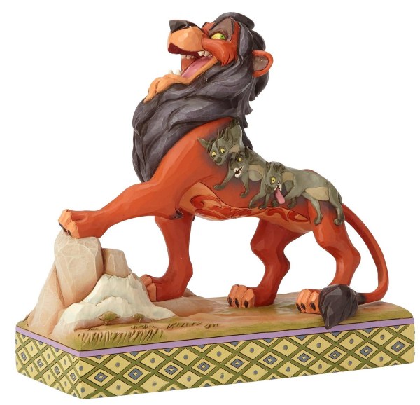 SCAR THE VILLAIN DISNEY TRADITIONS THE LION KING