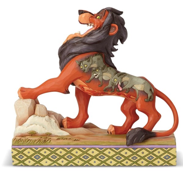 SCAR THE VILLAIN DISNEY TRADITIONS THE LION KING