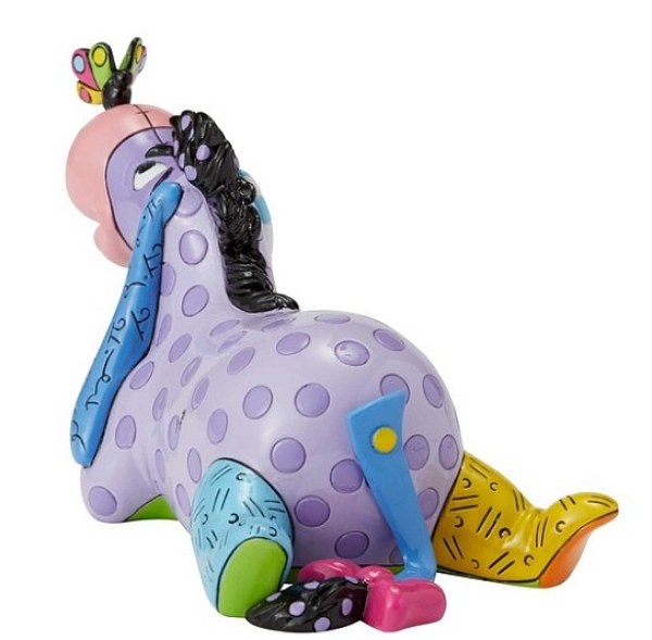 Eeyore MINI FIGURINE AND THE DISNEY BRITTO BUTTERFLY