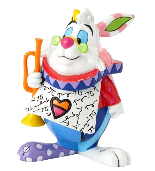 MINI FIGURINE THE WHITE RABBIT DISNEY BRITTO