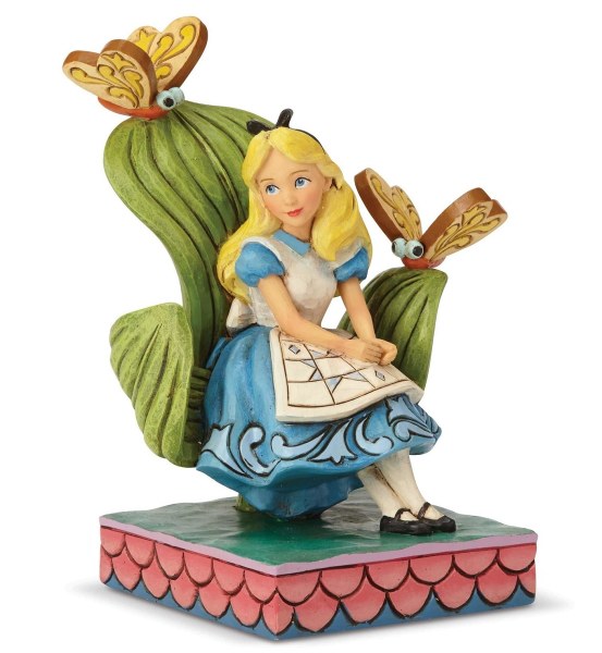 ALICE IN WONDERLAND FIGURINE DISNEY TRADITIONS