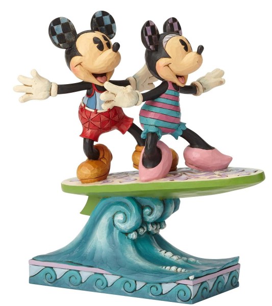 MICKEY AND MINNIE SURF DISNEY TRADITIONS