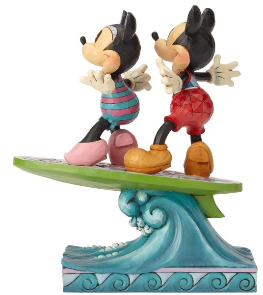 MICKEY AND MINNIE SURF DISNEY TRADITIONS