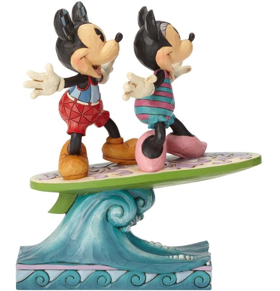 MICKEY AND MINNIE SURF DISNEY TRADITIONS