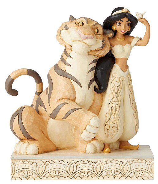JASMINE AND RAJAH WHITE WOODLAND DISNEY TRADITIONS