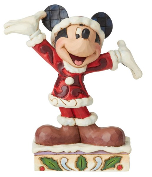 MICKEY IN CHRISTMAS COSTUME - DISNEY TRADITIONS