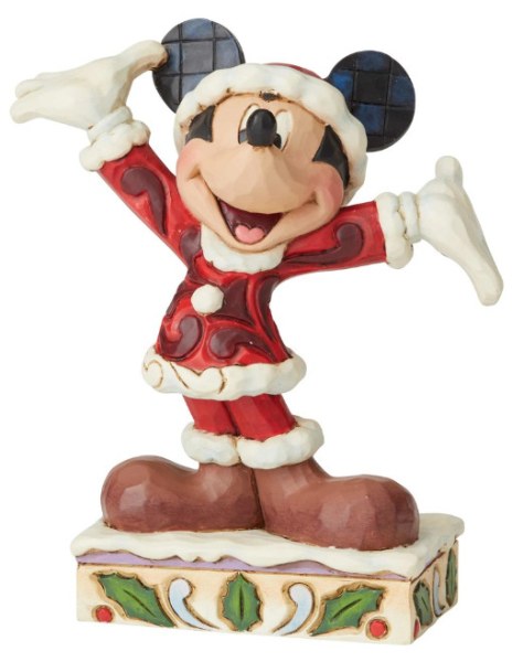 MICKEY IN CHRISTMAS COSTUME - DISNEY TRADITIONS
