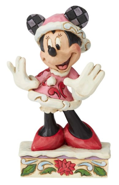 MINNIE IN PARTY DRESS - DISNEY TRADITIONS