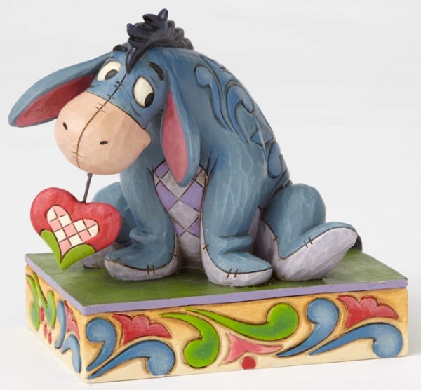 EEYORE WITH HEART - DISNEY TRADITIONS