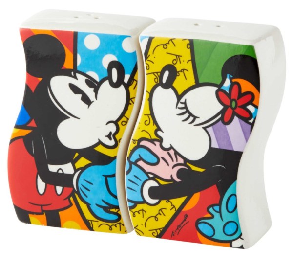 MICKEY AND MINNIE SALT AND PEPPER PITCH - DISNEY BRITTO