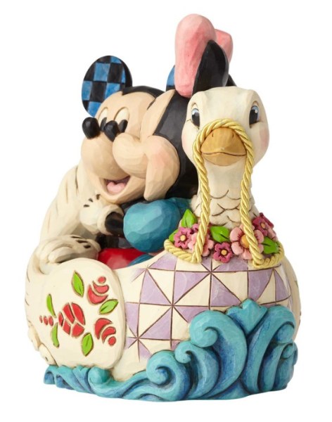 MICKEY & MINNIE IN THE SWAN - DISNEY TRADITIONS