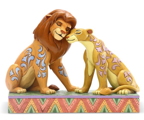 SIMBA AND NALA TENDERLY - DISNEY TRADITIONS