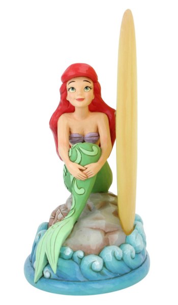 ARIEL ON HER ROCK WITH LIGHT MOON - DISNEY TRADITIONS