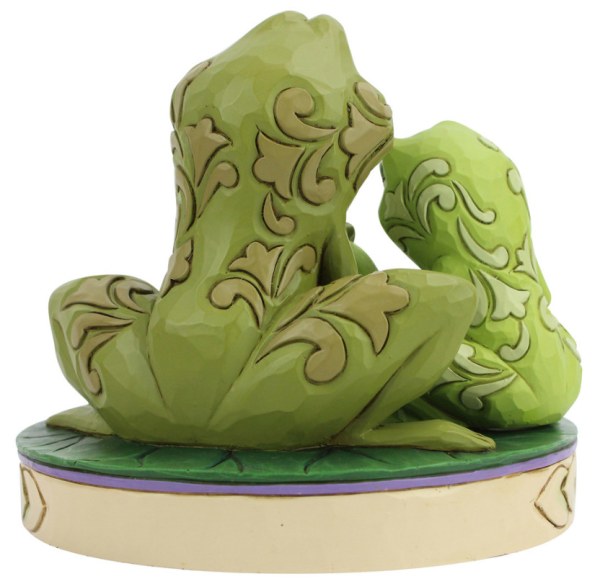 TIANA AND NAVEEN IN FROGS - DISNEY TRADITIONS