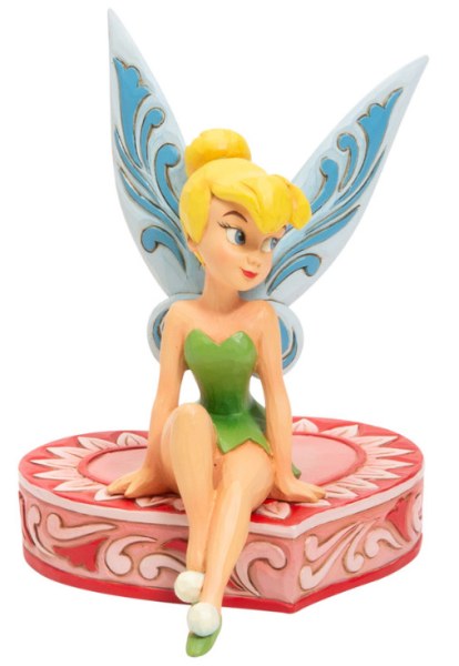 TINKER SITTING ON HEART - DISNEY TRADITIONS