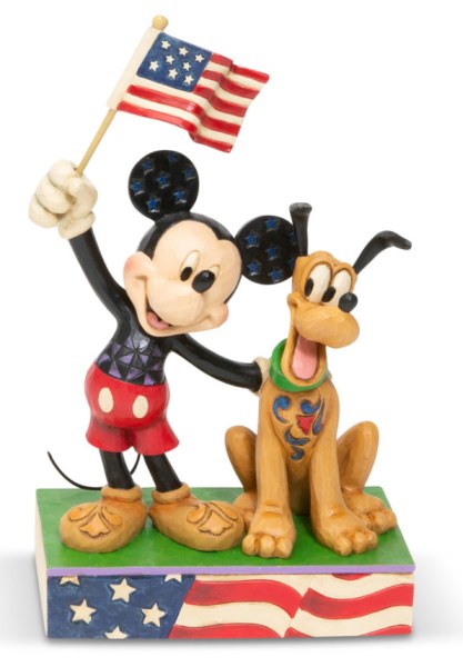 MICKEY AND PLUTO PATRIOTS - DISNEY TRADITIONS