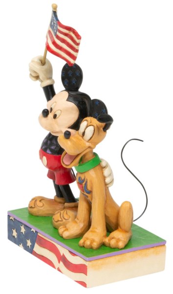 MICKEY AND PLUTO PATRIOTS - DISNEY TRADITIONS