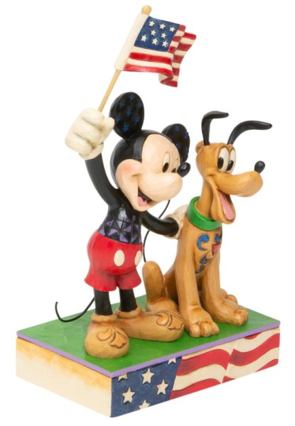 MICKEY AND PLUTO PATRIOTS - DISNEY TRADITIONS
