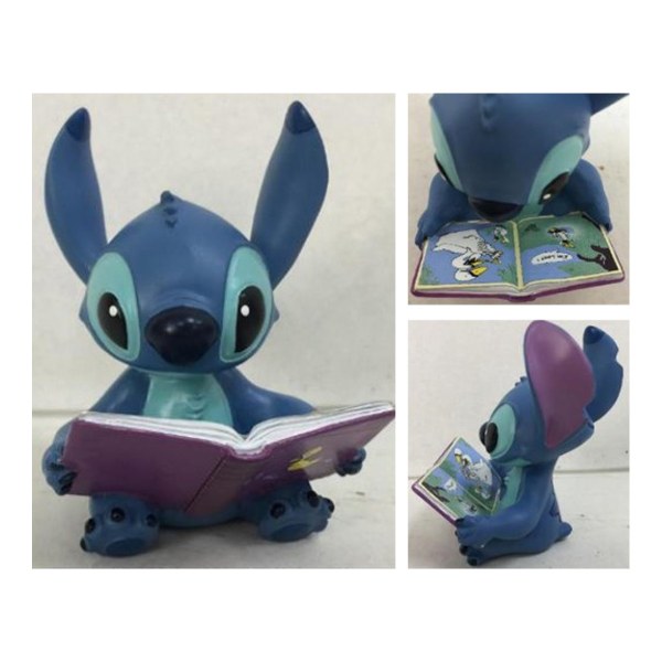 MINI STITCH WITH BOOK - DISNEY SHOWCASE
