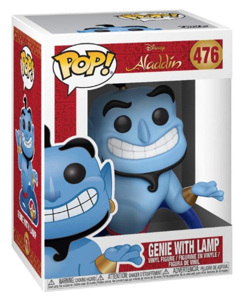 FUNKO POP! 476 - DISNEY ALADDIN - GENIE WITH LAMP