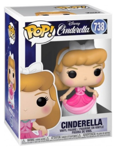 FUNKO POP! 738 - DISNEY CINDERELLA - IN PINK DRESS