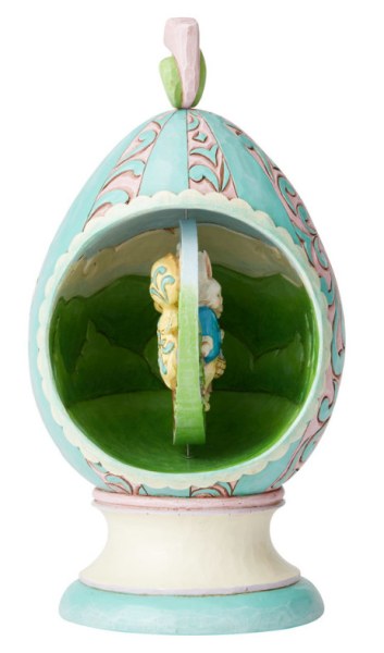 EASTER EGG WITH ROTATING SCENE - JIM SHORE